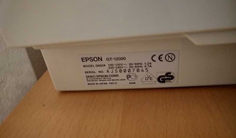 Scanner A3 Epson GT-12000