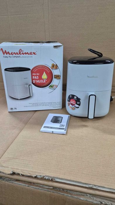 Frytkownica beztłuszczowa Moulinex EZ145A20 1330W OPIS