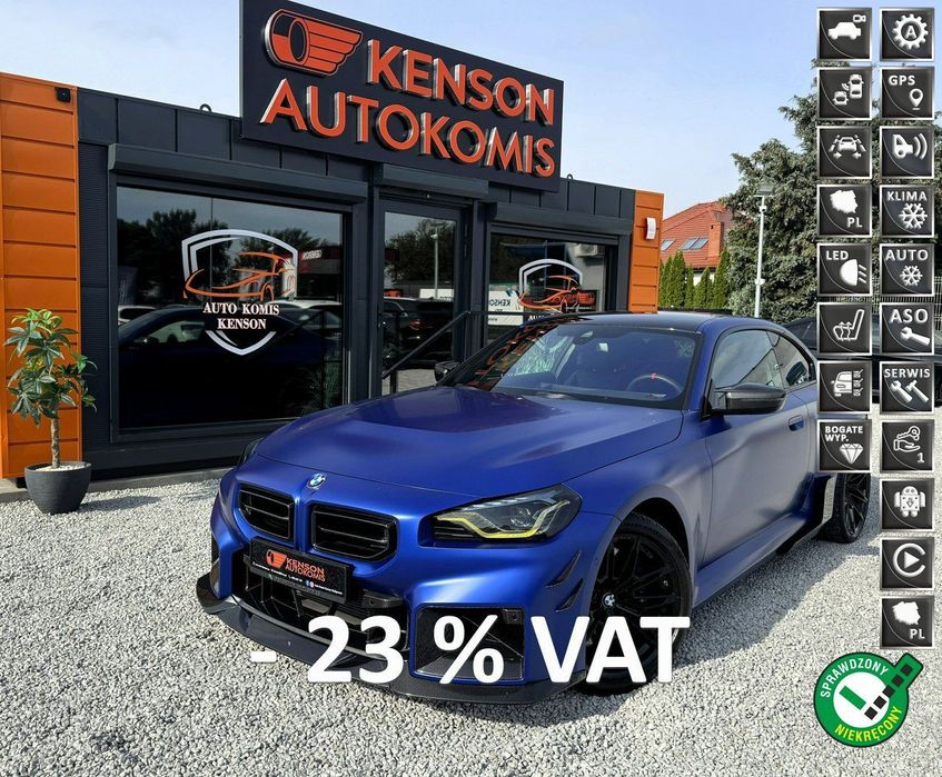 BMW M2 PL Salon, Gwarancja, Full Carbon, MG Motorsport, RATA 4 431 zł Brutto.