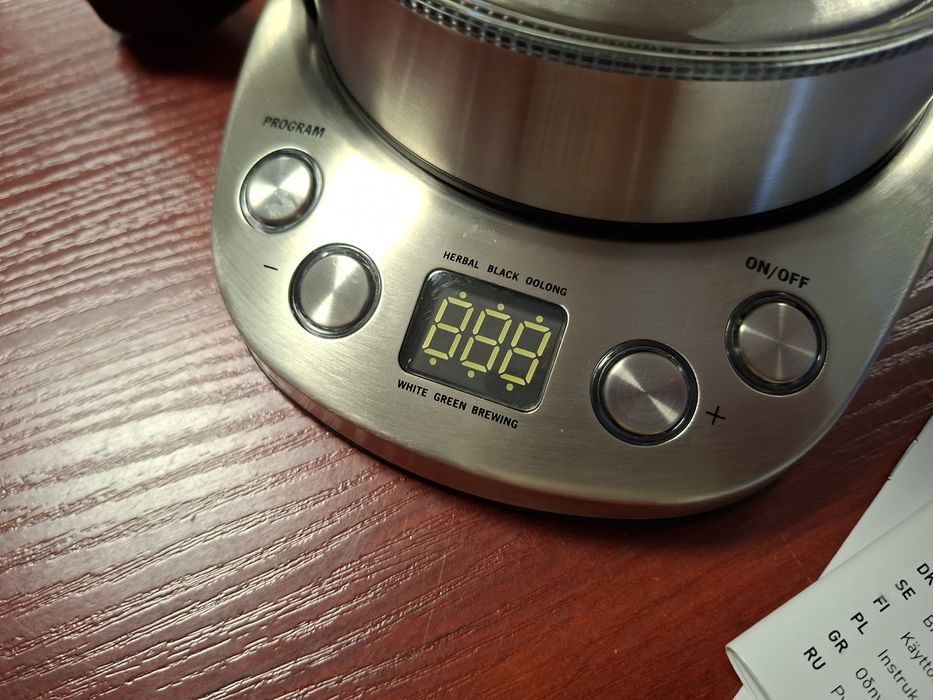 SEVERIN WK 3473 czajnik na wodę i herbatę, 5` programów parzenia