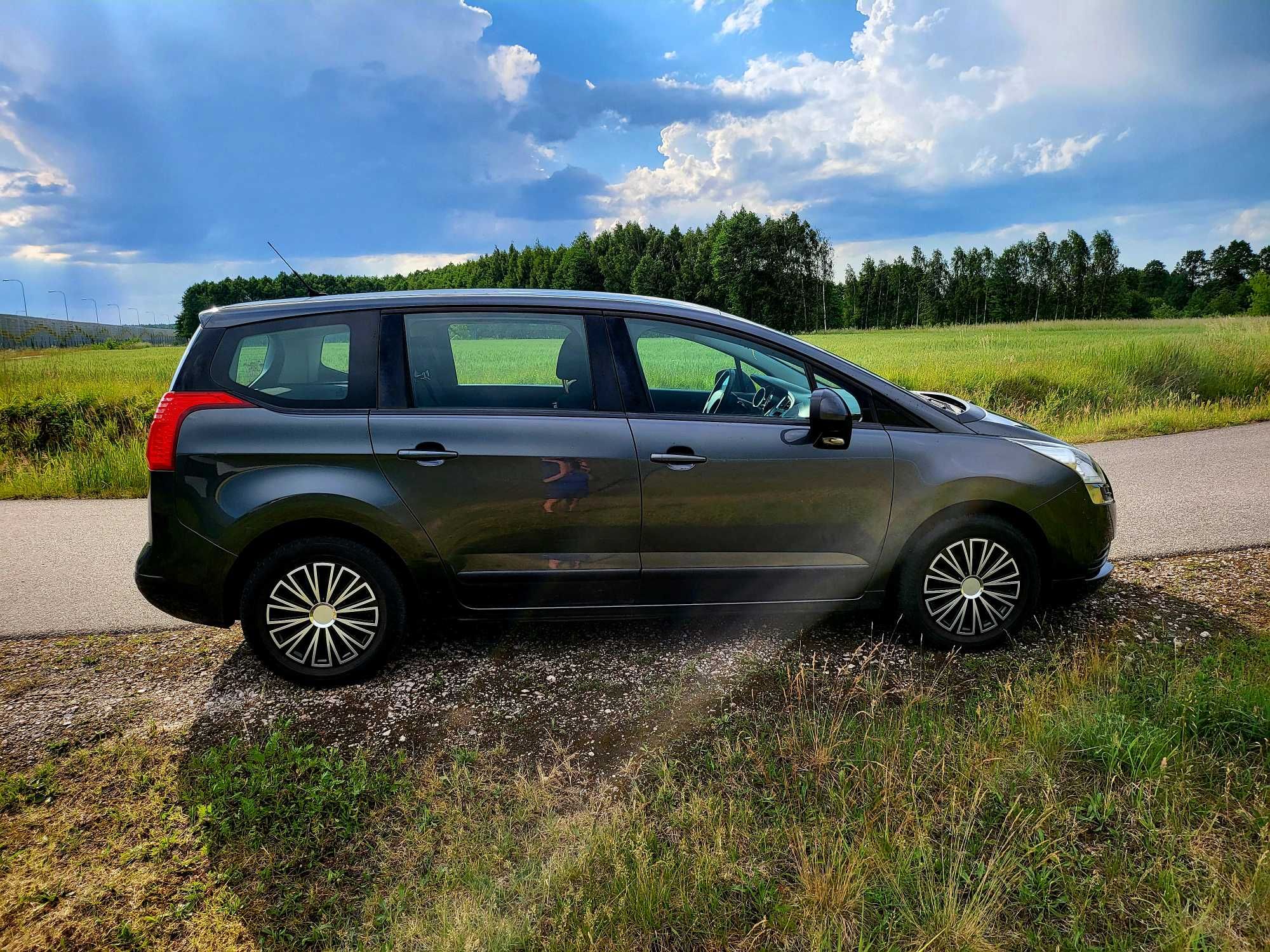 PEUGEOT 5008 1.6 hdi klima 6bieg  Salon Polska 1 właś ZAR.W POLSCE
