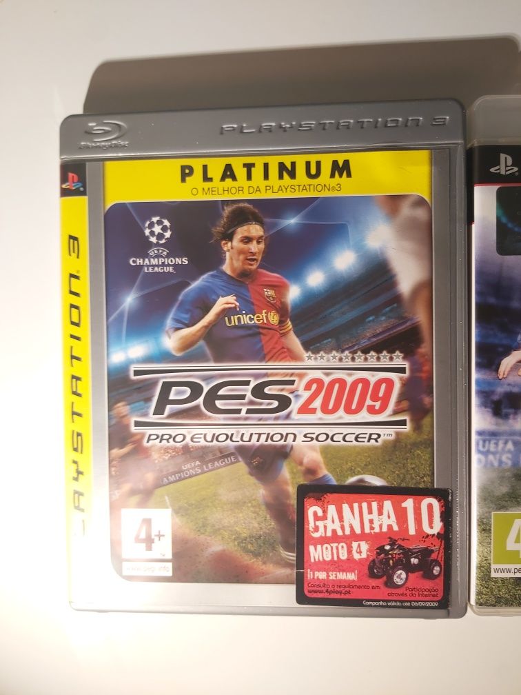 PS3 e jogos pro evolution soccer. Dou portes de envio grátis