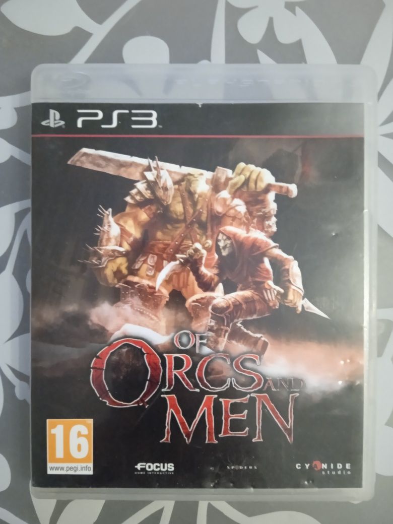 OF ORCS AND MEN PS3 unikat PL playstation 3 retro unikat