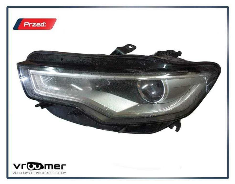 Wymiana klosza regeneracja lamp reflektora