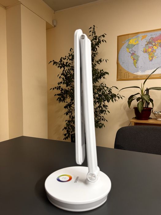 Настольная лампа MAXUS DL 10W 3CCT WH RGB