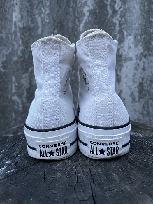 Белые кеды Converse chuck taylor all star lift 36 розмір