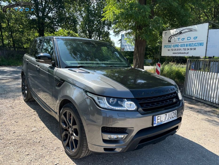 Land Rover Range Rover Sport 3.0 306KM Serwis ASO Wymieniony Rozrząd 4X4 Bogata WERSJA