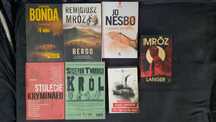 Wyprzedaż kolekcji książek! Bond Mróz Nesbo inni
