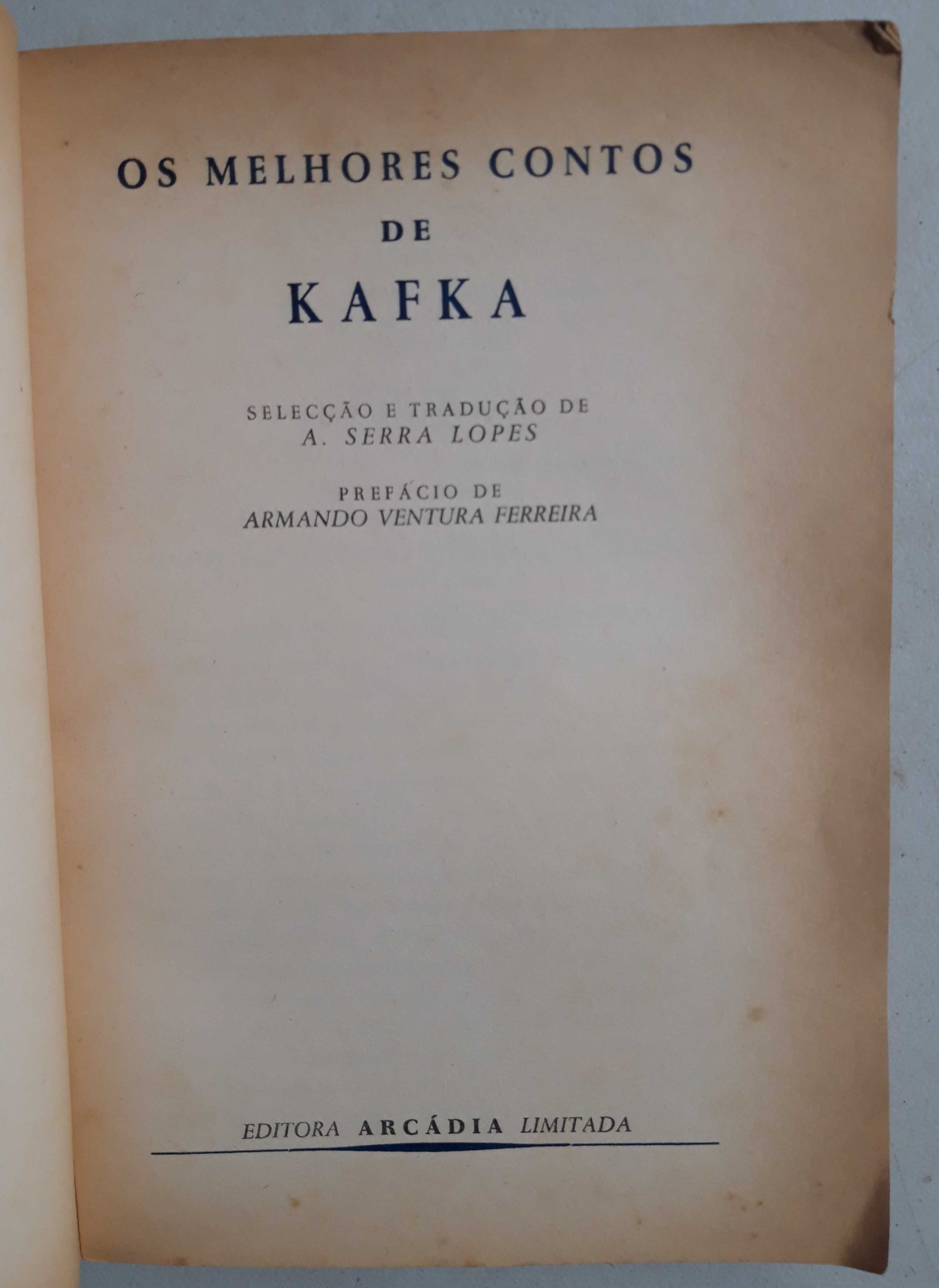 Livro - Ref CxC - Franz Kafka - Os Melhores Contos de Kafka