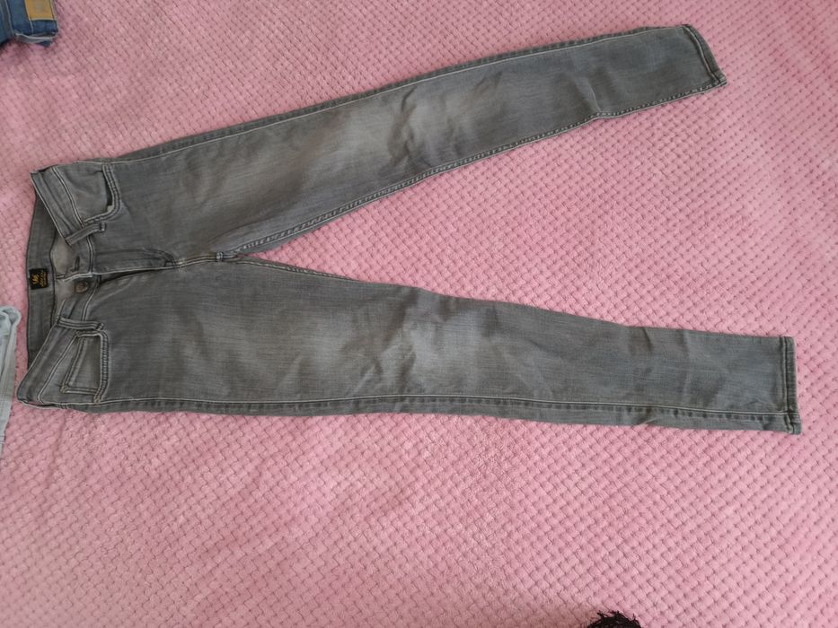 Spodnie Lee szare rozmiar 28/31