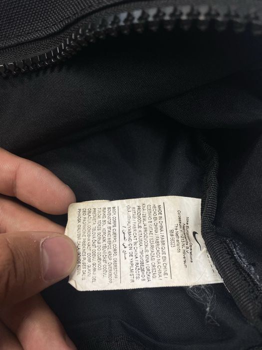 Большая Сумка Бананка nike через плечо поясная сумка
