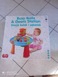 Stół edukacyjny Stacja kulek i zabawek