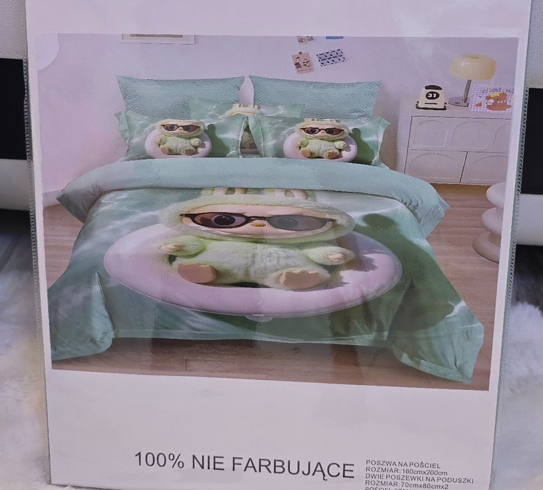 Pościel Labubu 160/200 plus 2 poduszki