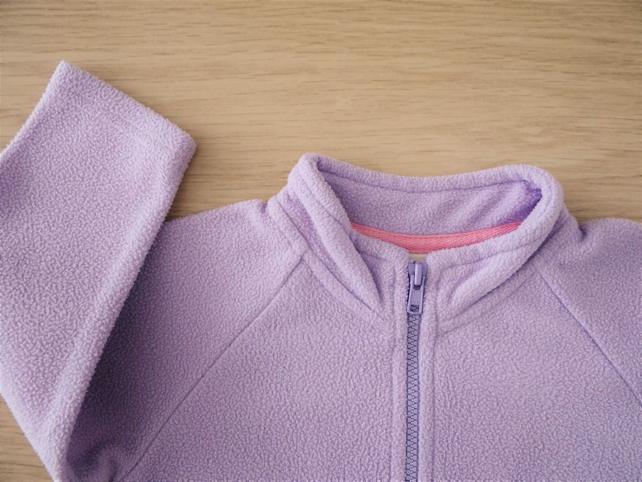 Fioletowa bluza polarowa | rozm. 80