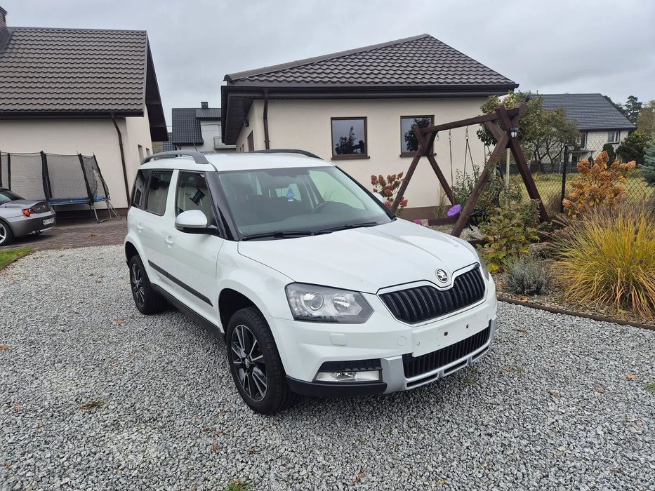 Skoda Yeti 2017 lift bdb stan Ostrołęka Mazowieckie bezwypadkowa