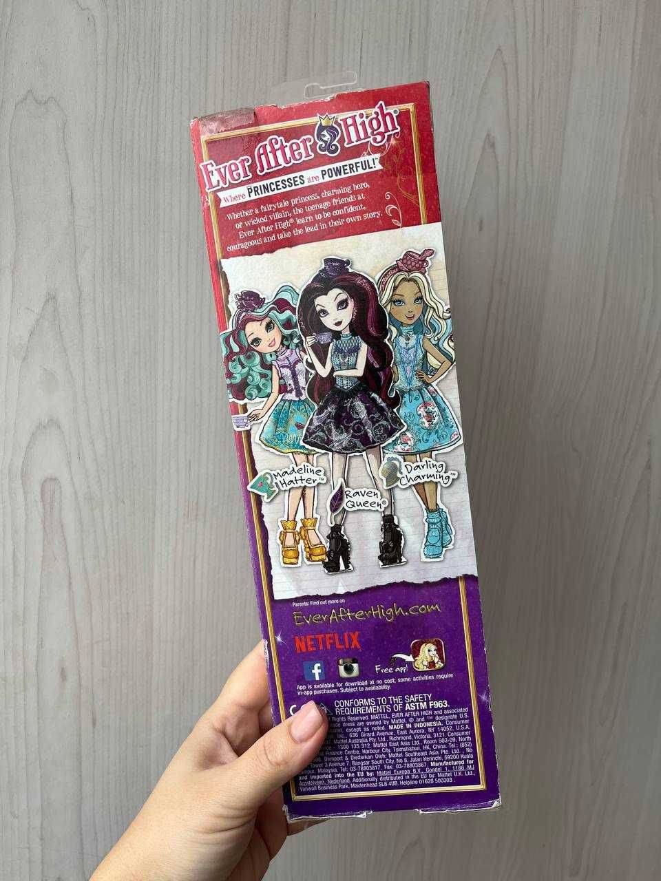 Кукла Ever After High Raven Queen лялька базова з бюджетної серії