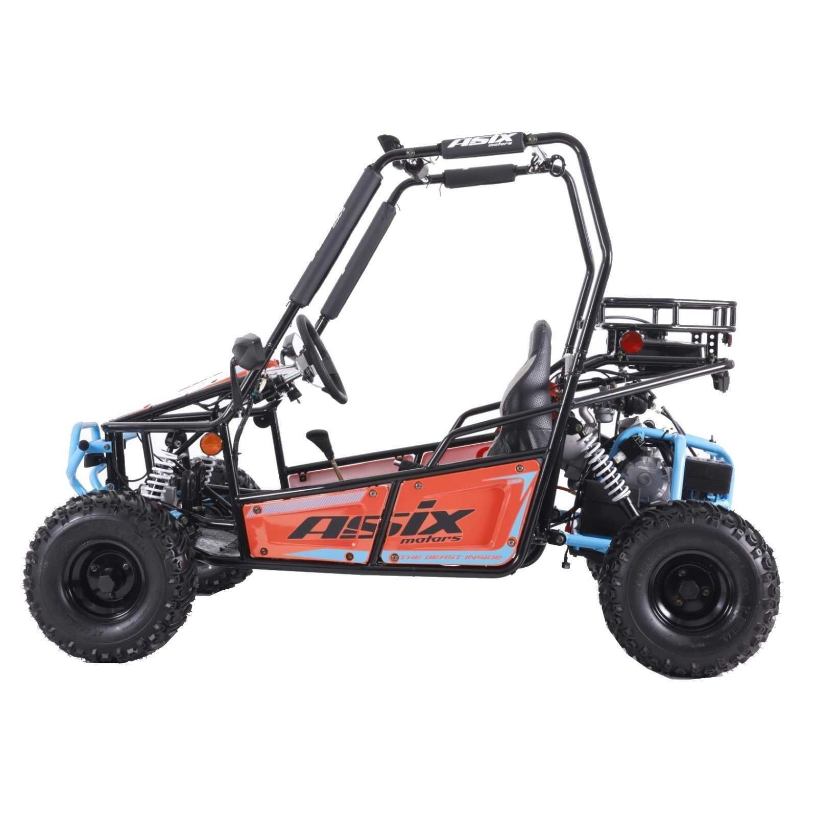 Buggy Asix 125cc skrzynia 3+1 półautomat koła 7" Transport Raty