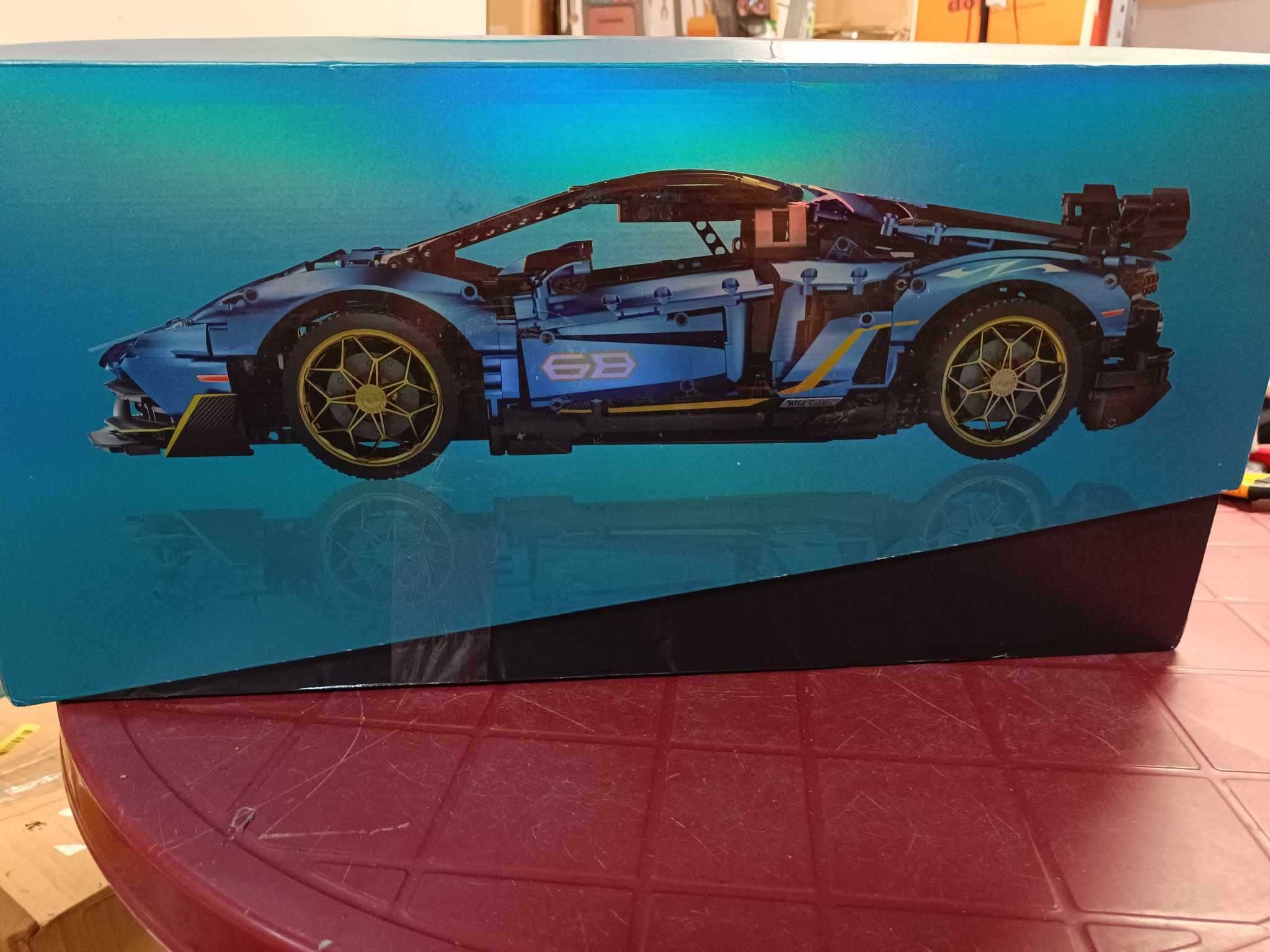 Klocki Technik dla Lambo Aventaduor SVJ 63, zestaw 1:8