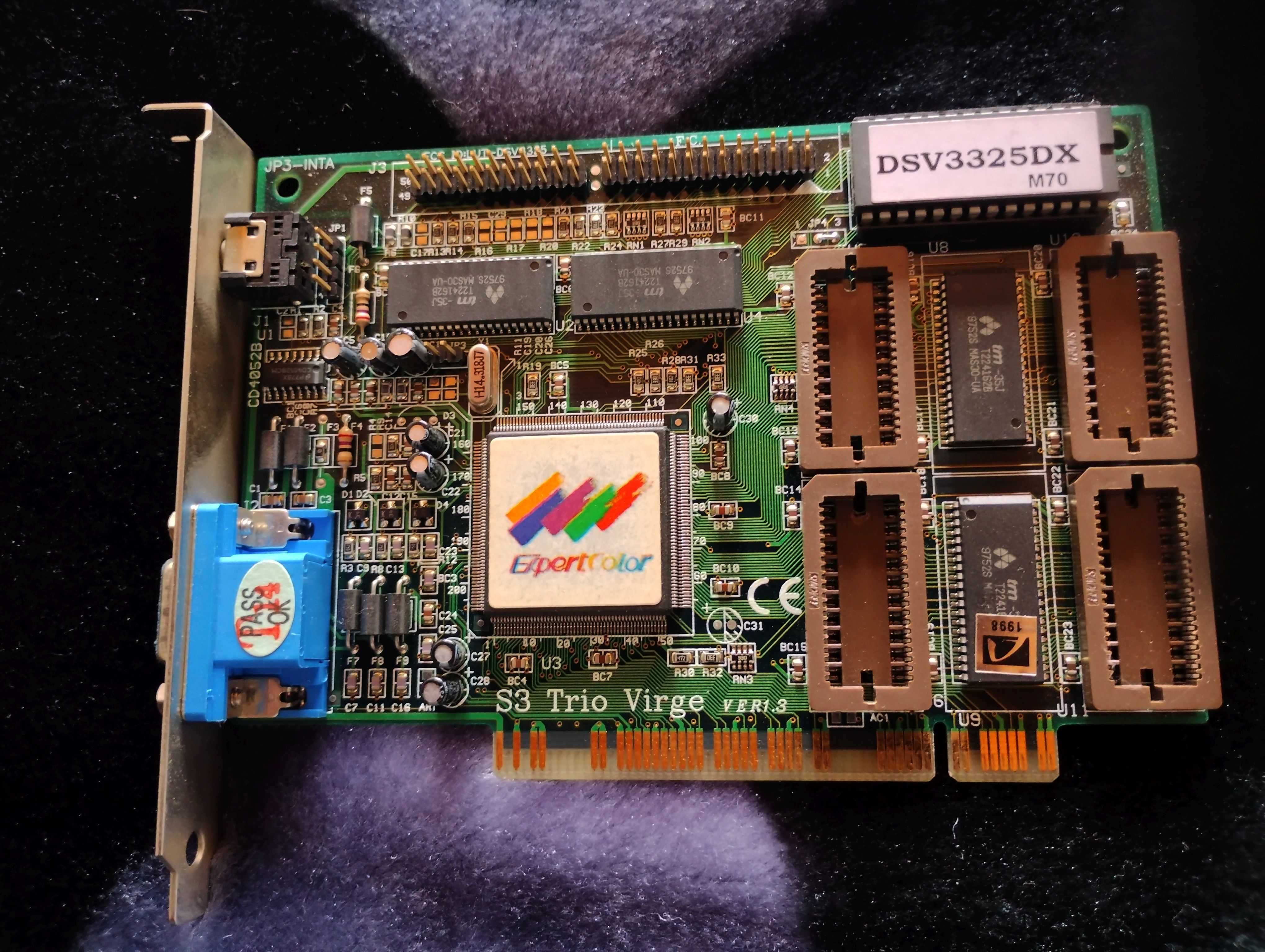 Karta graficzna S3 ViRGE PCI 2 MB DX