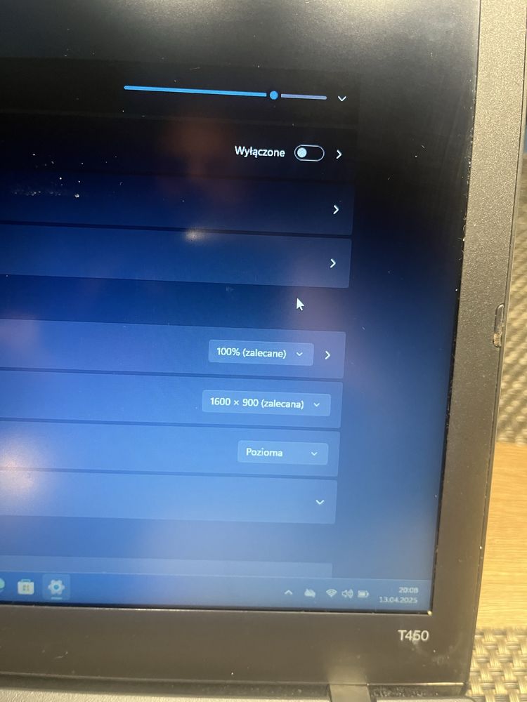 Lenovo ThinkPad T450 i5 5 gen 8/120 GB