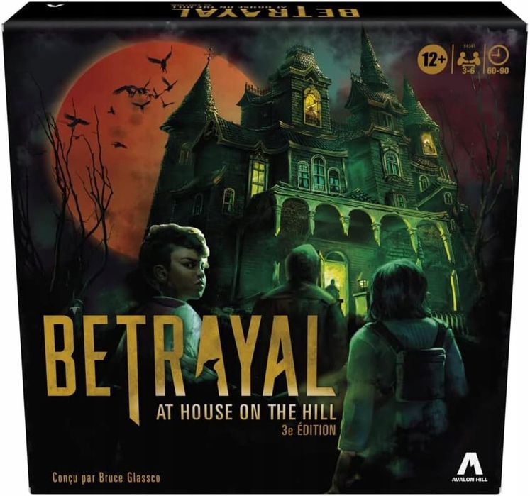 hasbro gaming avalon hill betrayal w the house on the hill
