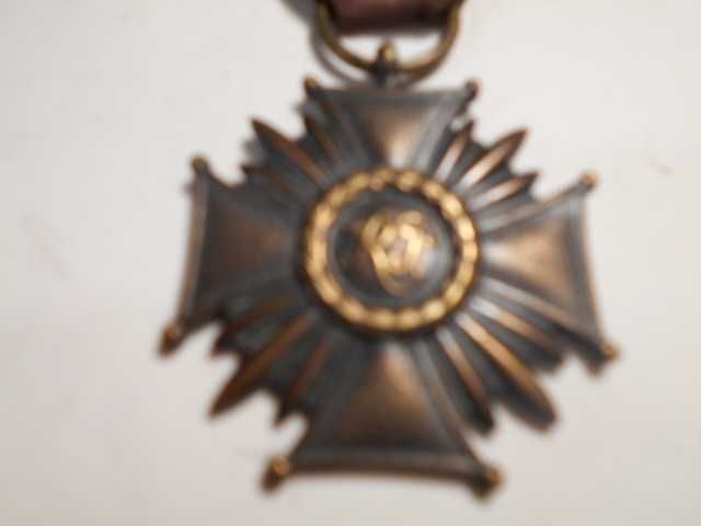 Brązowy Krzyż Zasługi medal II RP