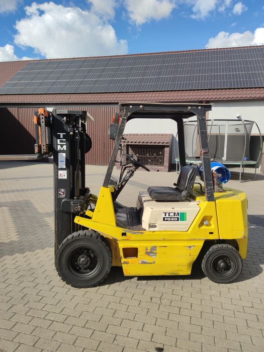 Wózek widłowy TCM 2.0 niski Triplex