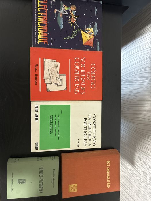 Coleção Livros de Estudo anos 80/90