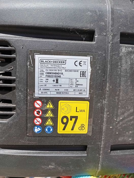 Compressor Black Decker