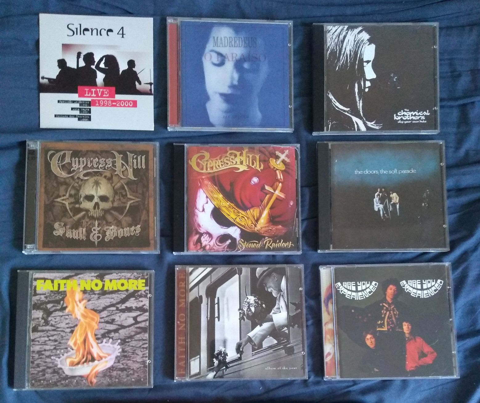 Nirvana, Tool, Pixies, Soulfly, Mudhoney, Faith no More, ...