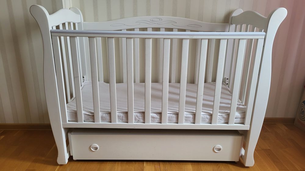 Ліжечко Верес біле