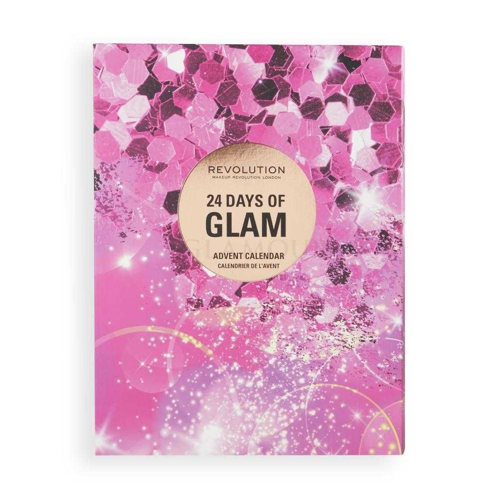 ZESTAW Kalendarz adwentowy MAKEUP REVOLUTION Days of Glam PREZENT