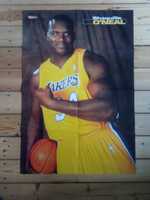 Shaquille o'neal Lakers NBA plakat