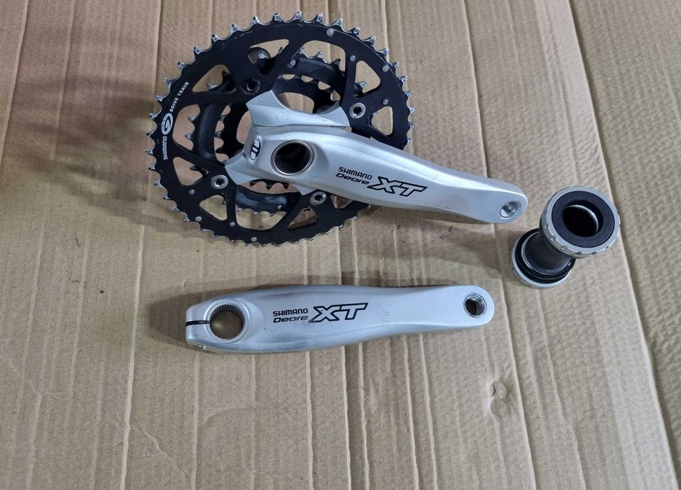 Mechanizm korbowy Deore XT m760, 175