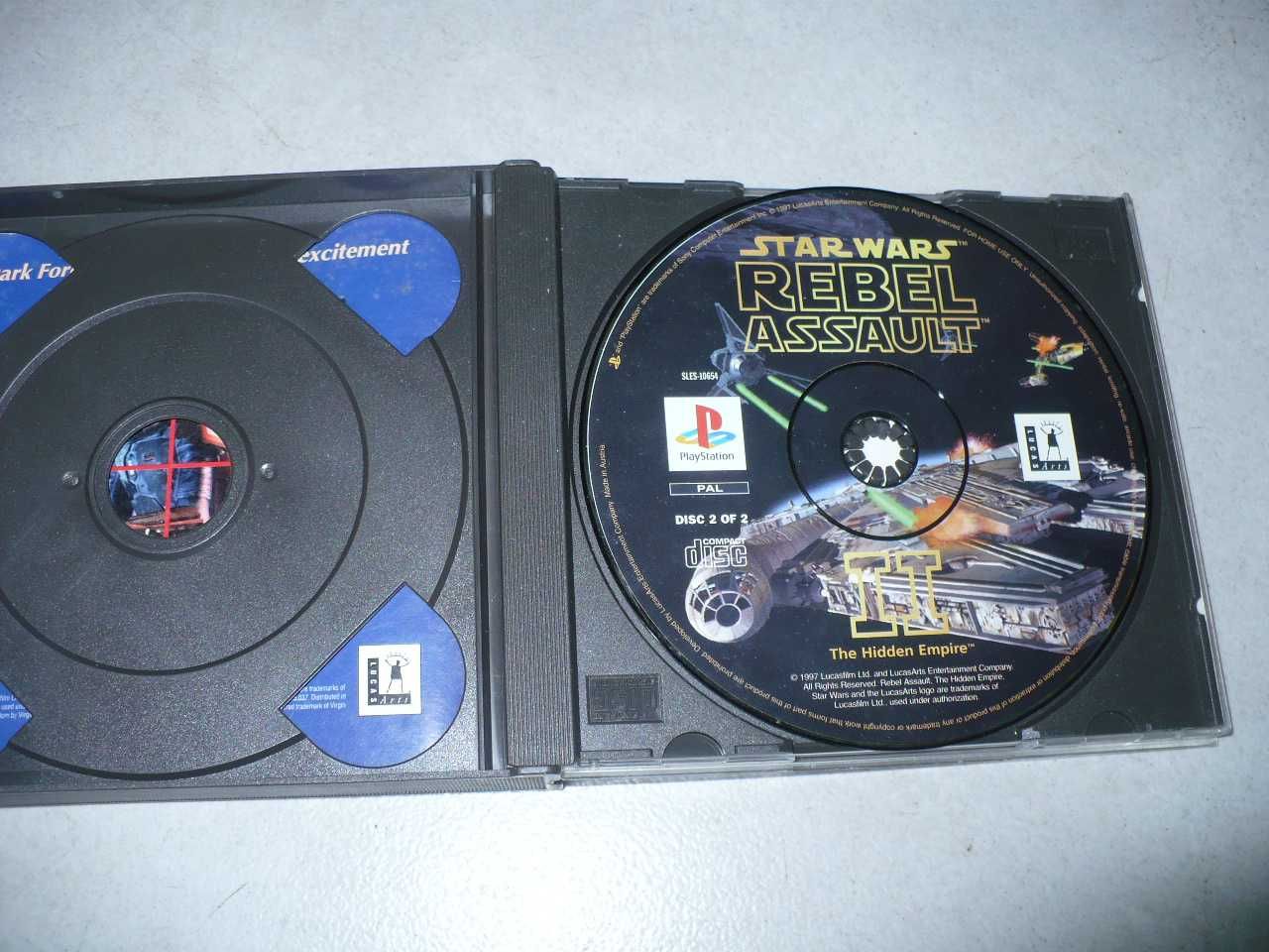 Star Wars na Ps One,,Rebel Assault II''