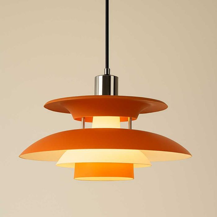 Designerska lampa sufitowa UFO E27 retro