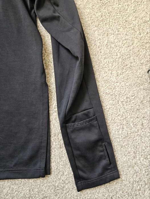 Nike Running Women's Dri-FIT Half Zip Top In Black Size