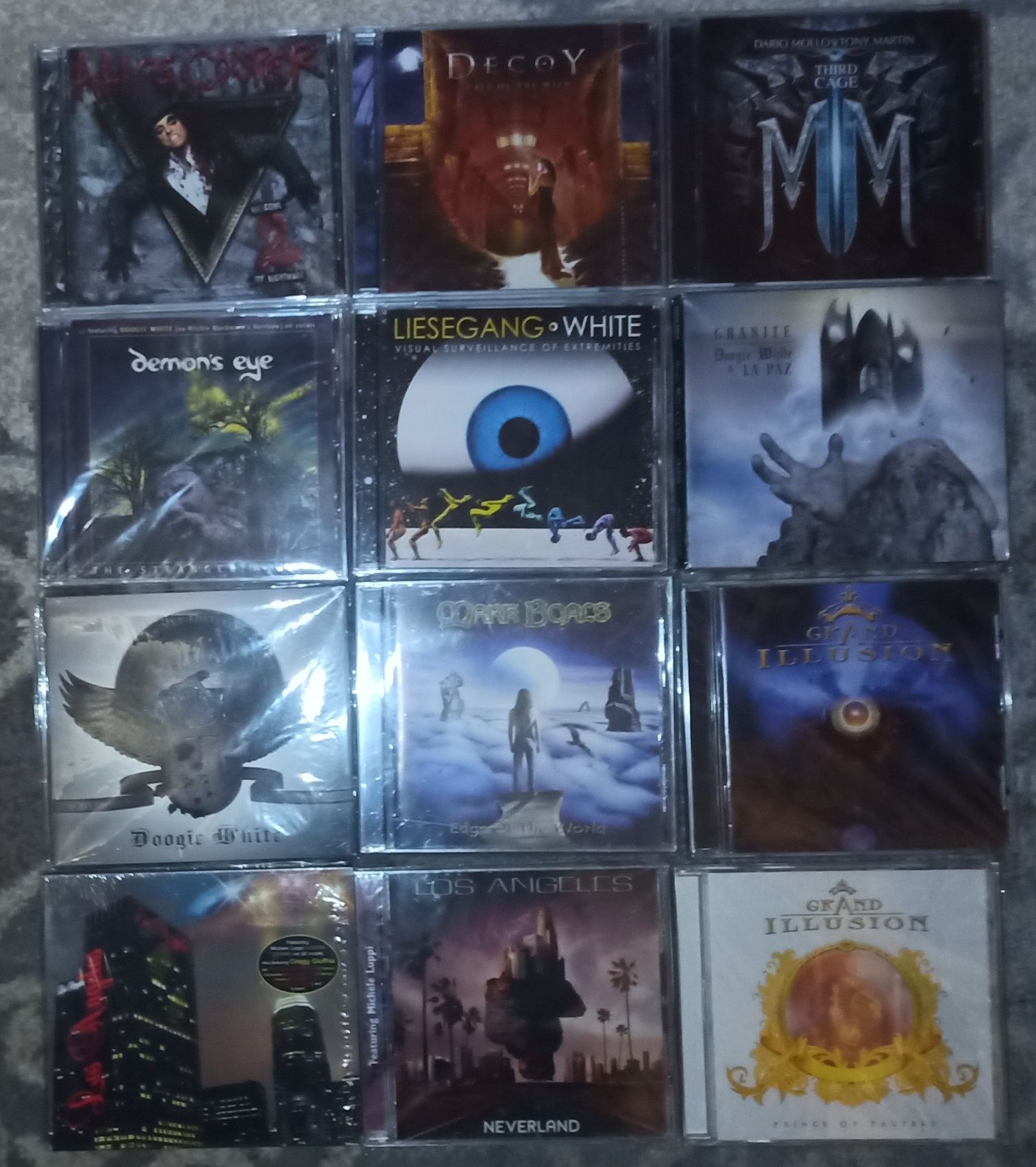 Alice Cooper.Doogie White.Y.Malmsteen та інші фірмові CD  Hard - Rock.