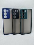 Противоударный чехол для Realme C75 матовый бампер защита камер с75