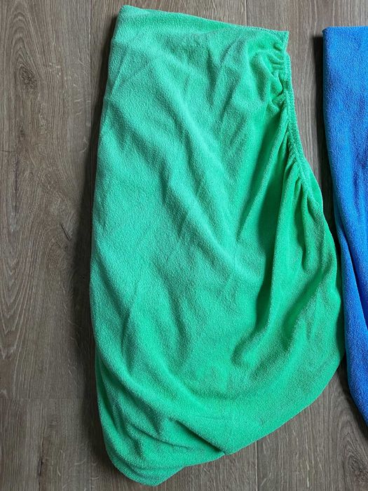 Prześcieradła frotte 70x140, stan bdb, żywe kolory