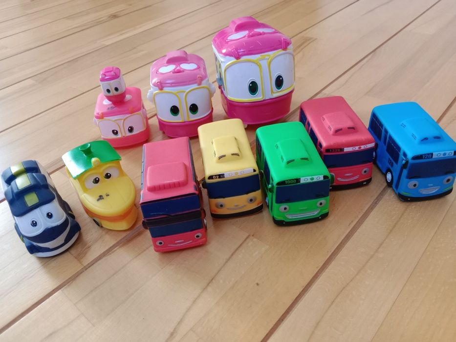 Пригоди автобуса Тайо, роботи поїзда