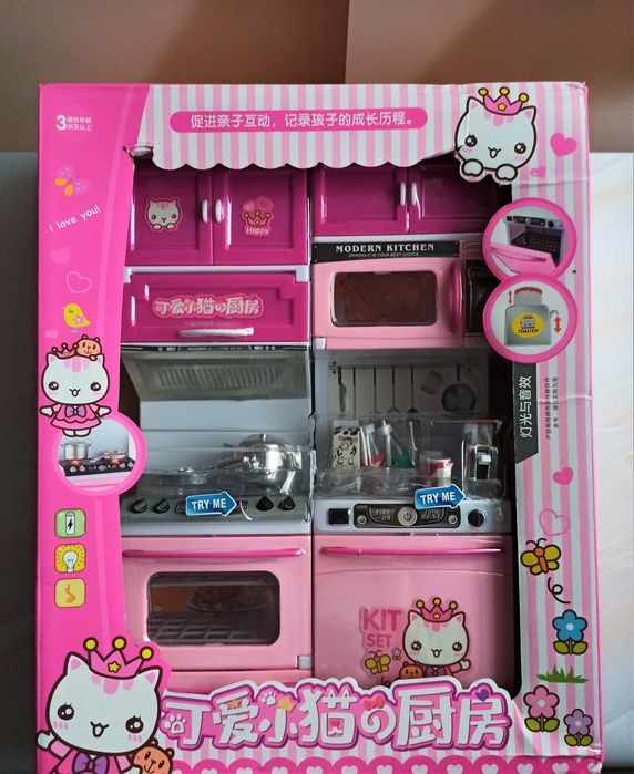 Іграшки для дітей, Кухня Barbie, Машинки, Резинки та Заколки кліпси