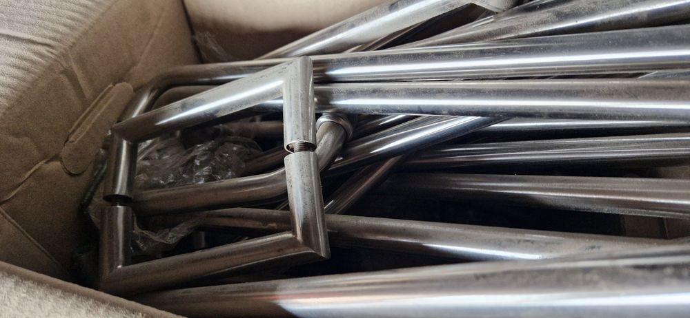 Puxadores de inox
