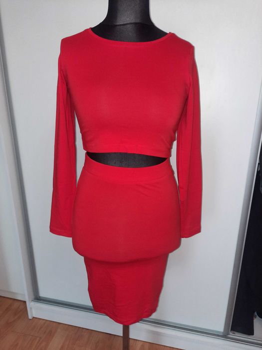 Nowy Komplet spódnica + top