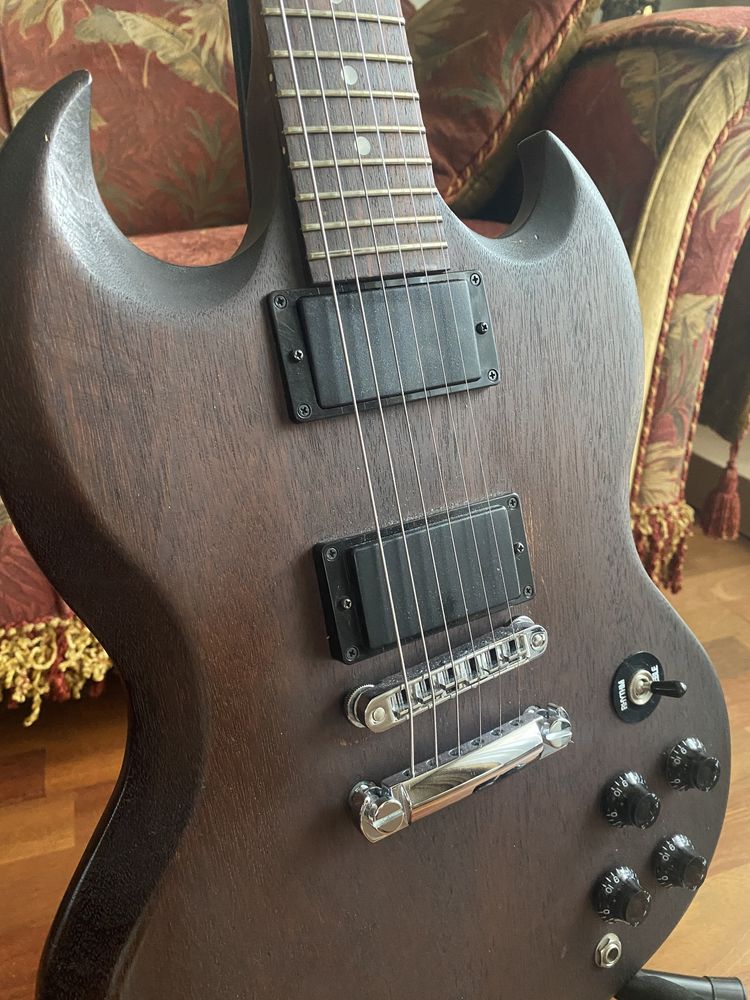 Gitara elektryczna Gibson SGJ 2013 Chocolate Satin SG