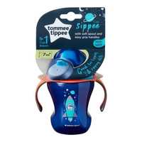 Tommee Tippee Sippee Cup Kubek Niekapek Z Uchwytami 7M+ Boy 230Ml (P1)