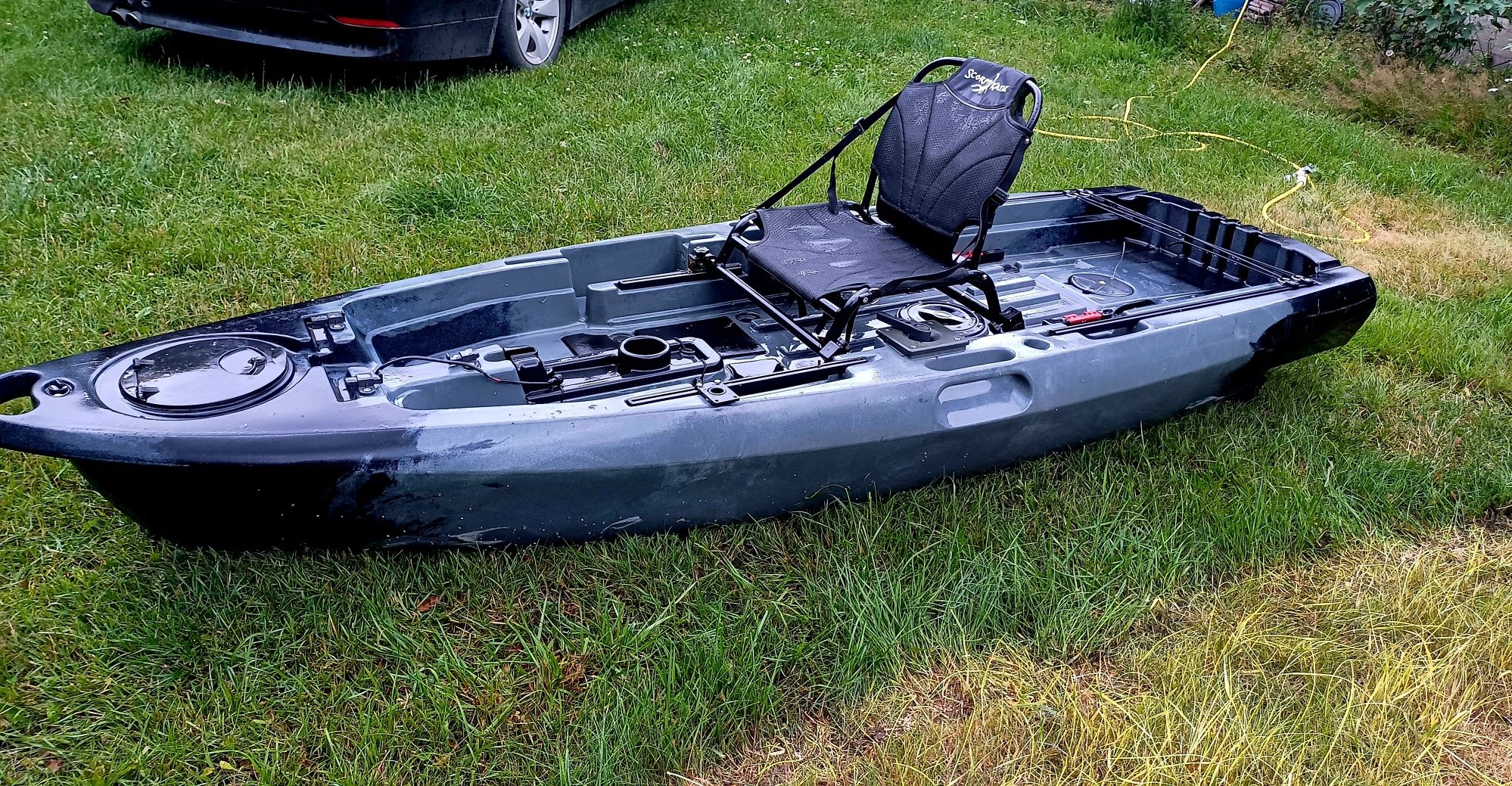 Kajak wędkarski Scorpio kayak Pedal fish Big 95 + napęd elektryczny