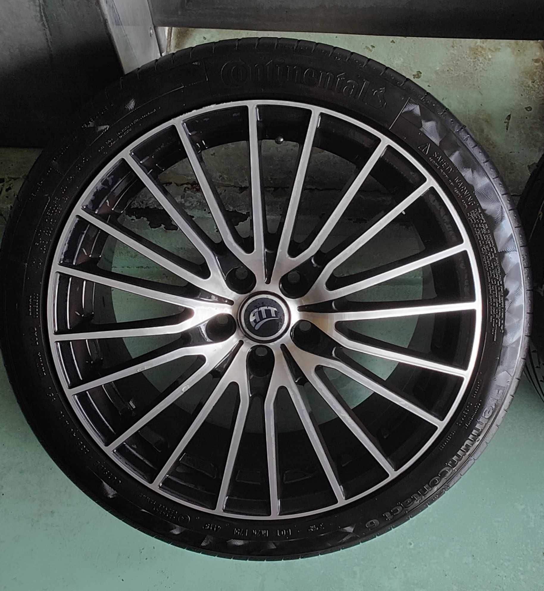 Felgi aluminiowe ATT 18 calowe + opony Continental PremiumContact 6