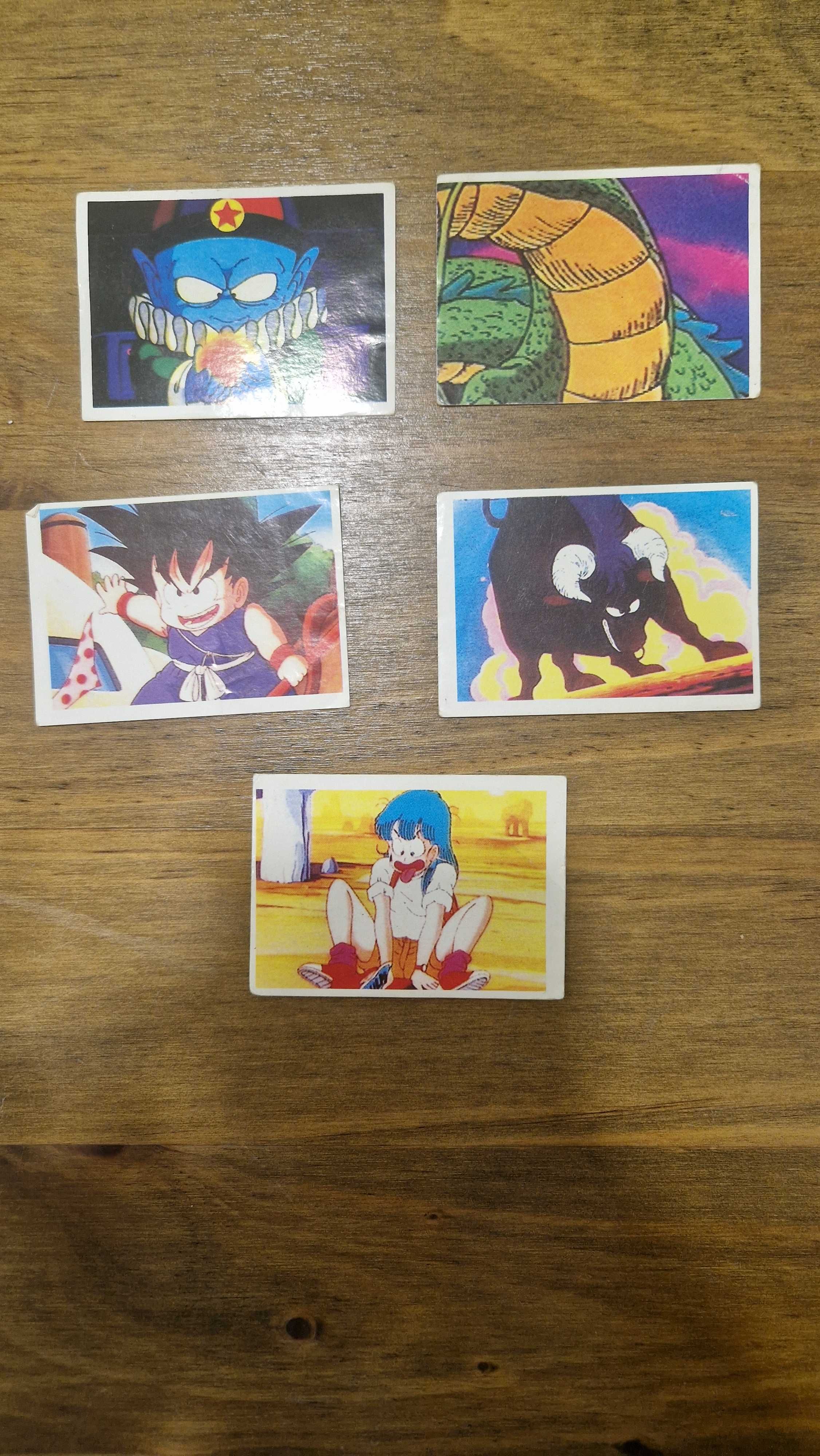 36 cromos DBZ panini + 5 cromos DB panini