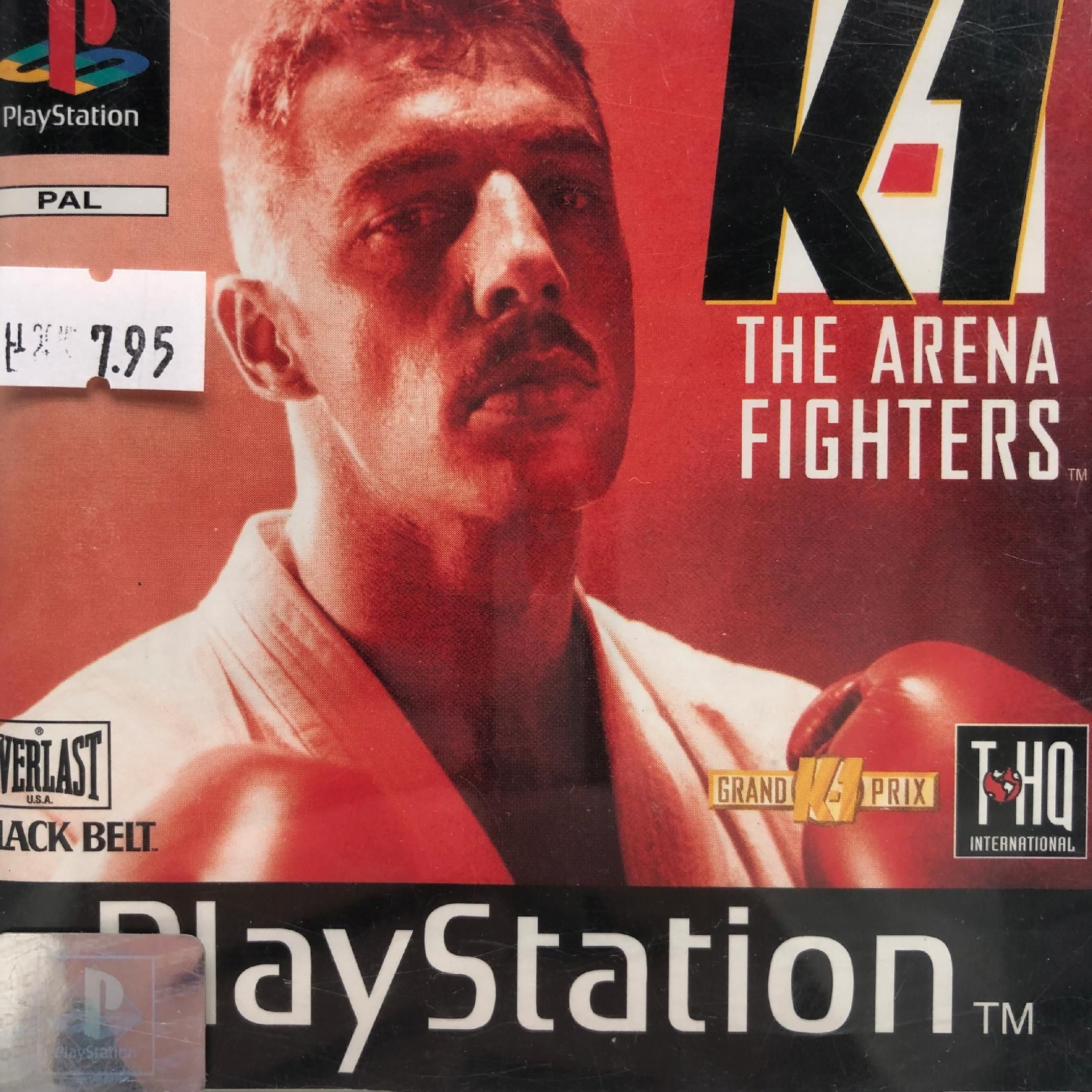 gra k-1 the arena fighters/illusion k1 grand prix sony playstation